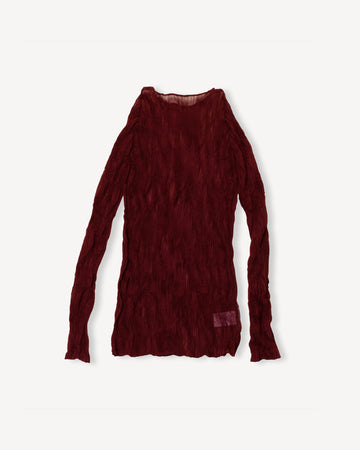 chiffon twist top