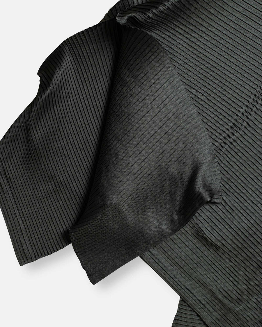 paneled pleats dress