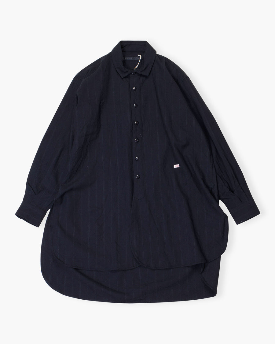 short collar oversized shirt