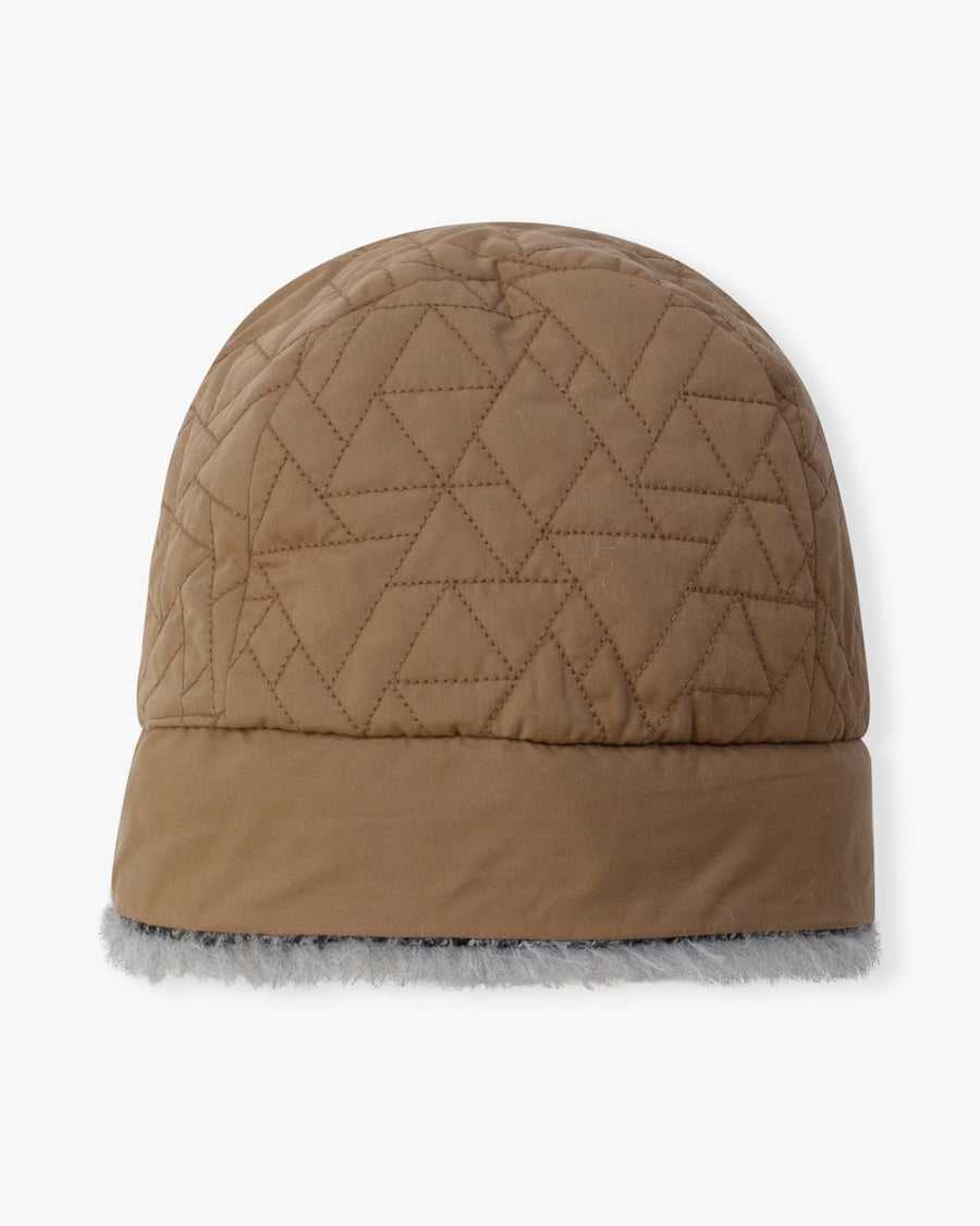 quilted hood cap