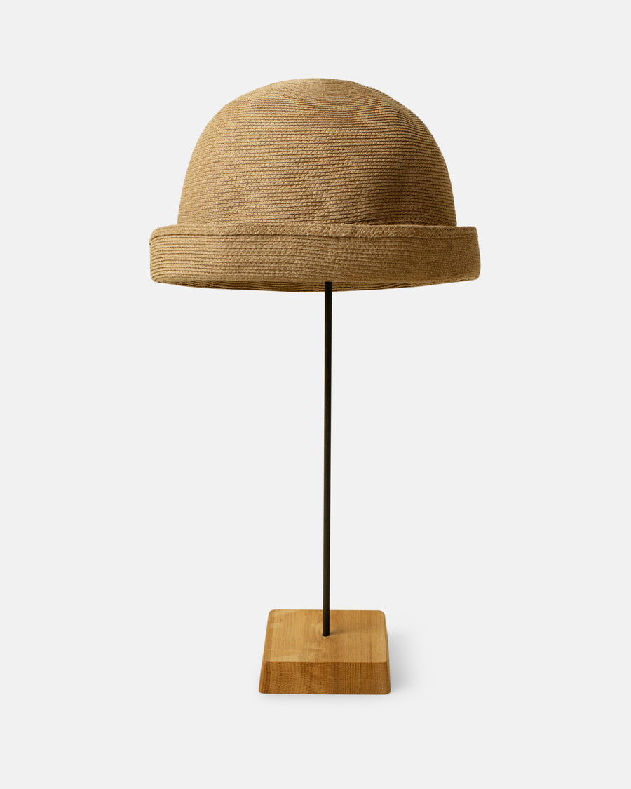 switch short paper braid hat