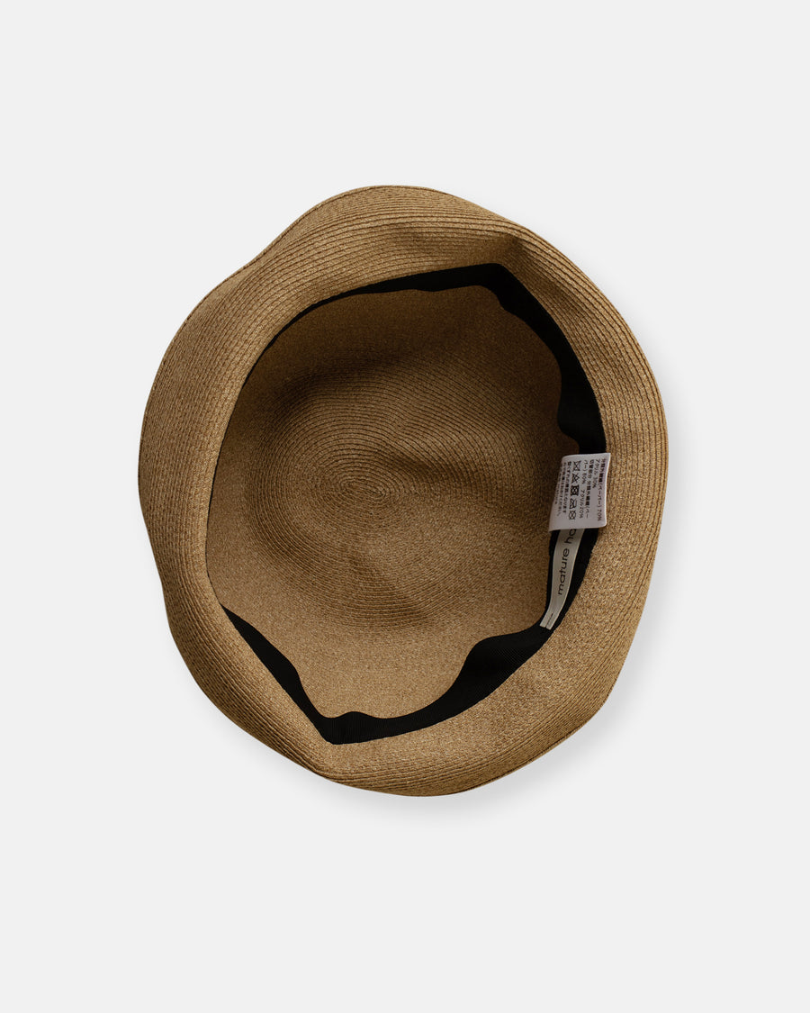 switch short paper braid hat