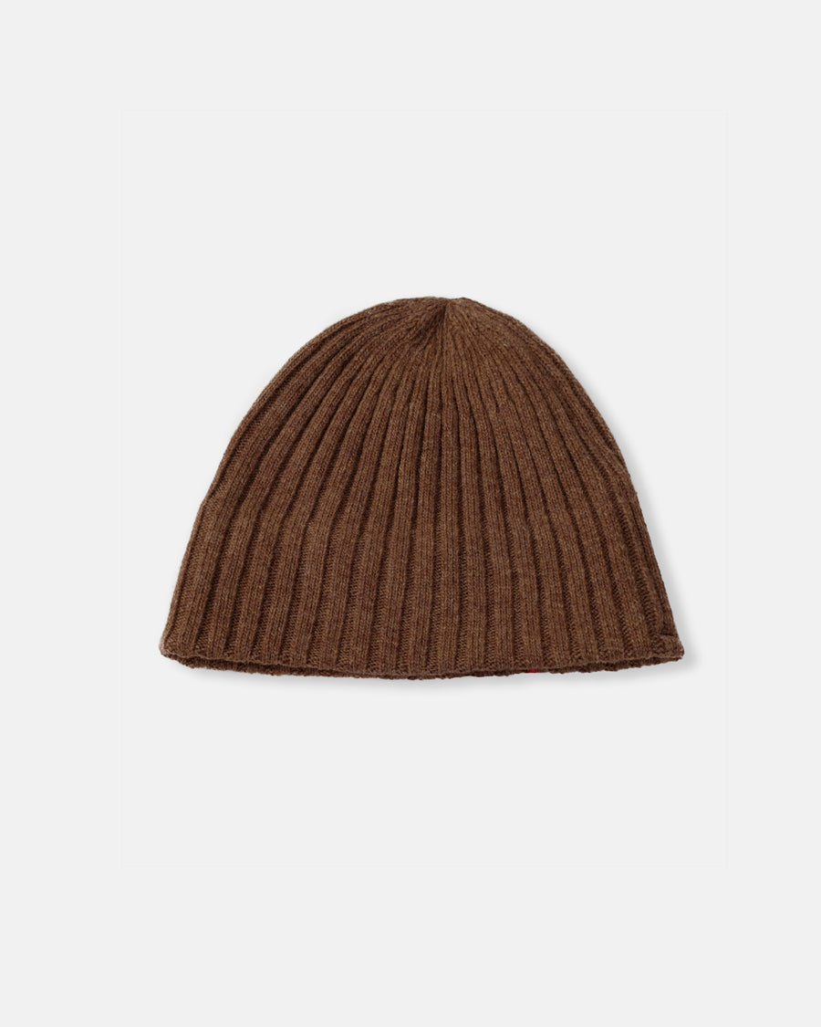 slant cutting knit cap