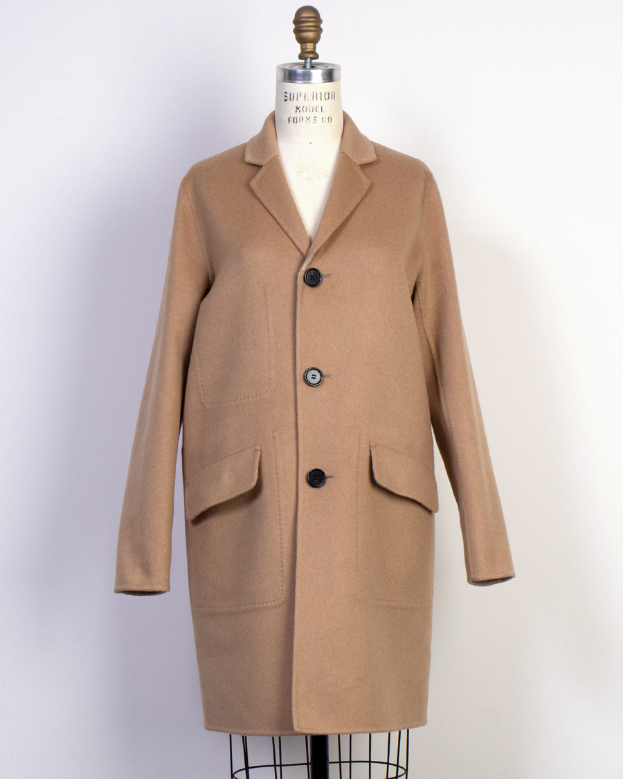 adam cashmere coat