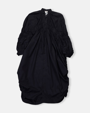 buckle detail dress black
