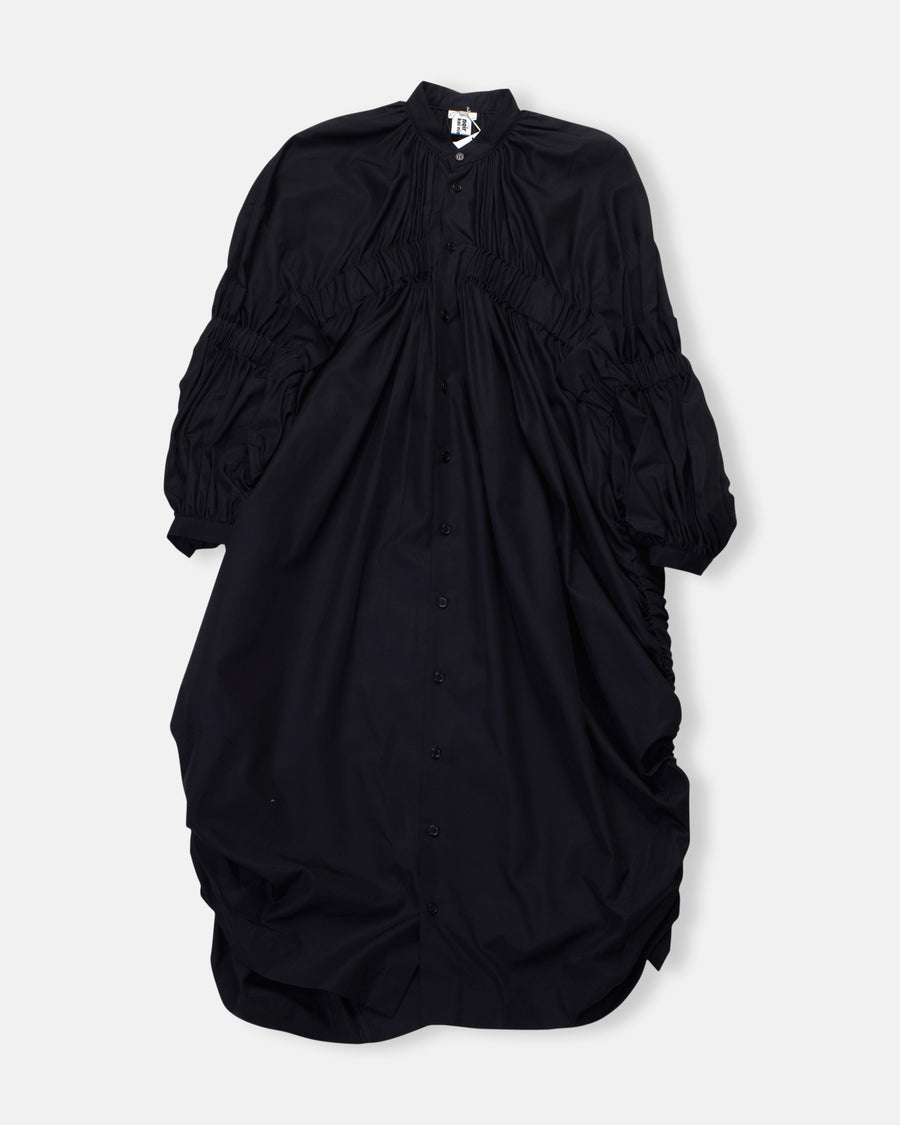 buckle detail dress black