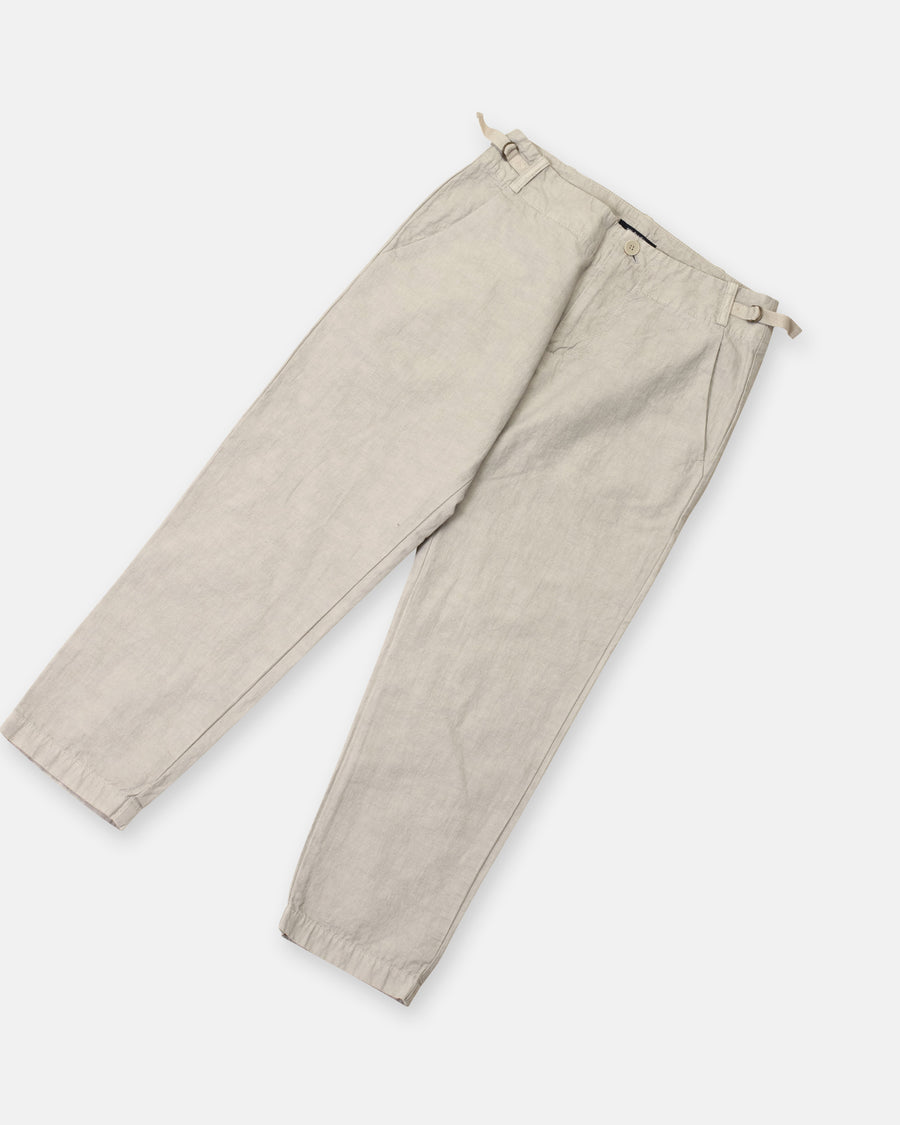 cotton ramie classic pants