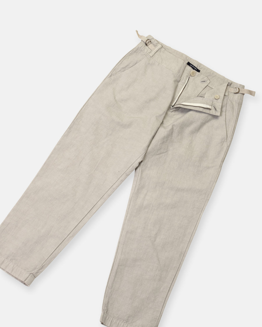 cotton ramie classic pants