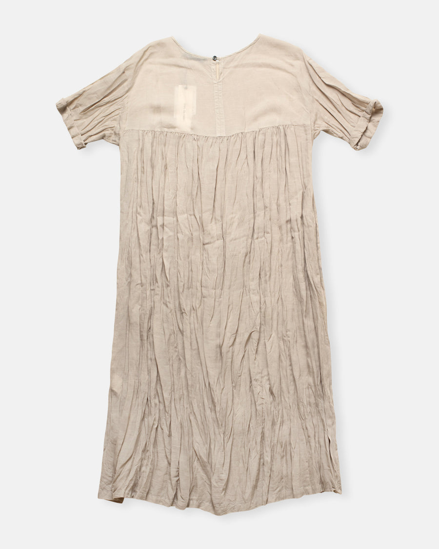 tencel ramie botanical dye dress