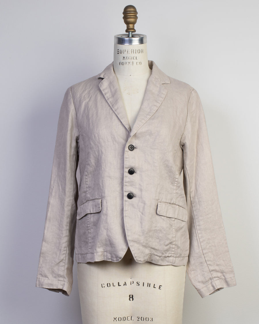 classic linen jacket