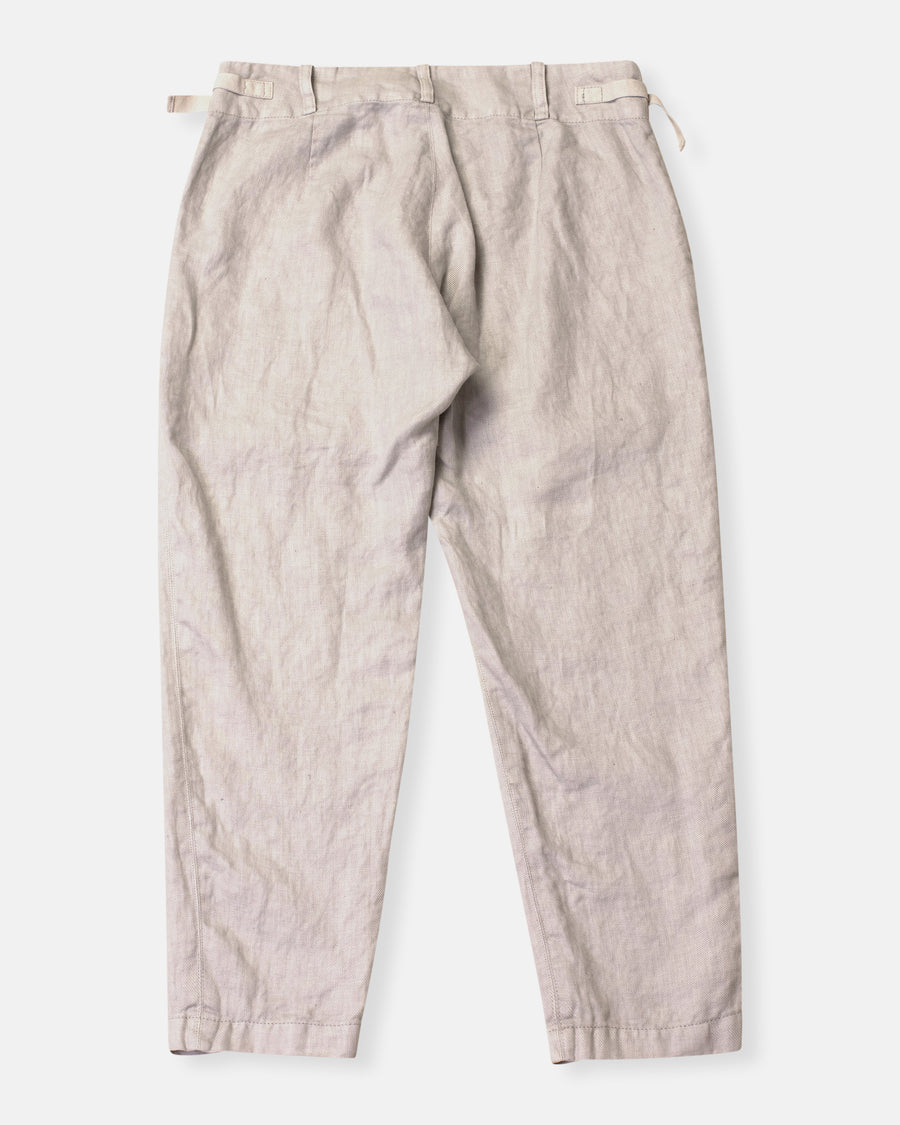 classic linen slim pants