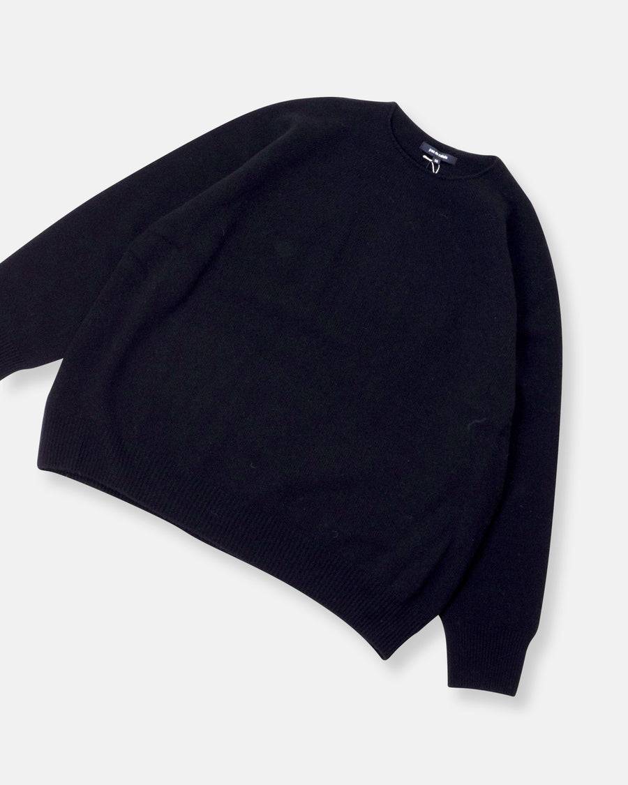 fine wool crew neck pullover