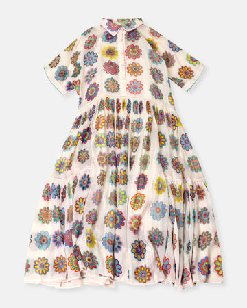 floral print shirtdress