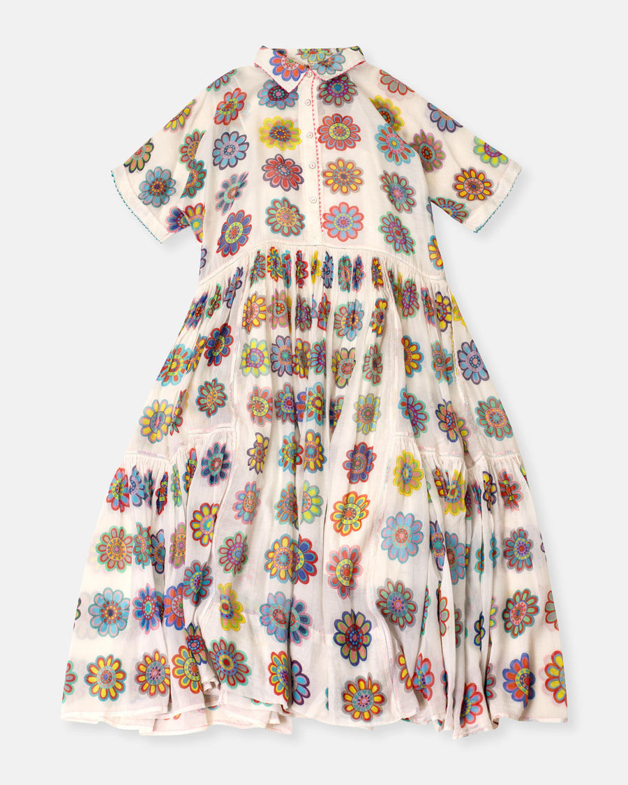 floral print shirtdress