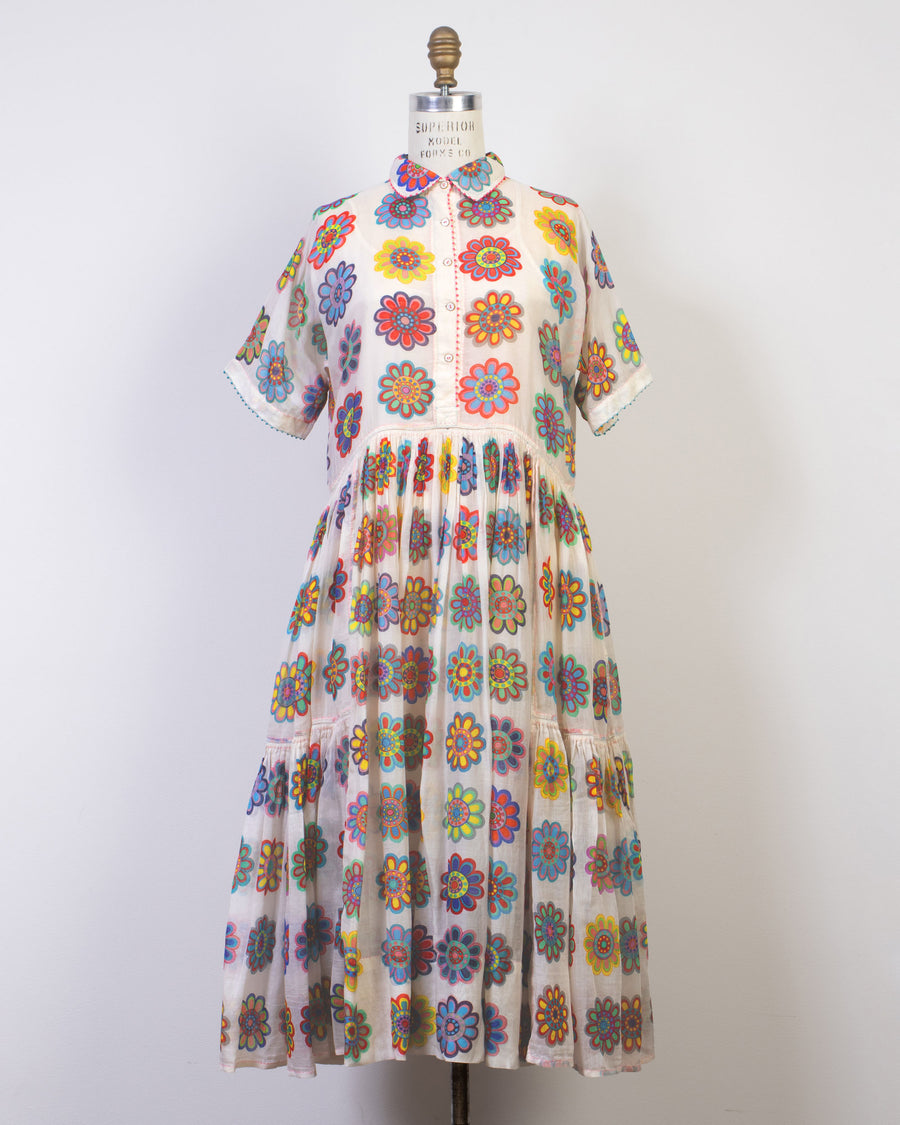 floral print shirtdress