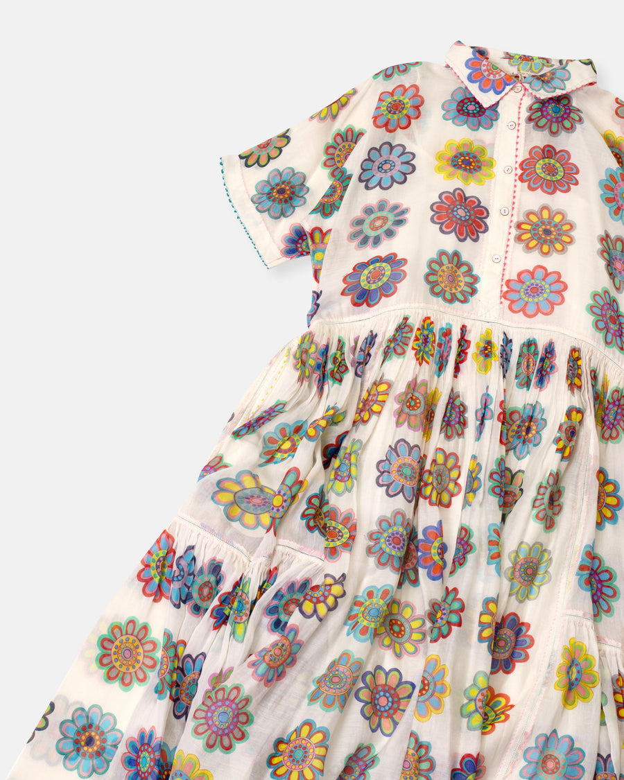 floral print shirtdress