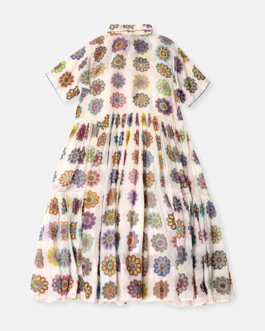 floral print shirtdress