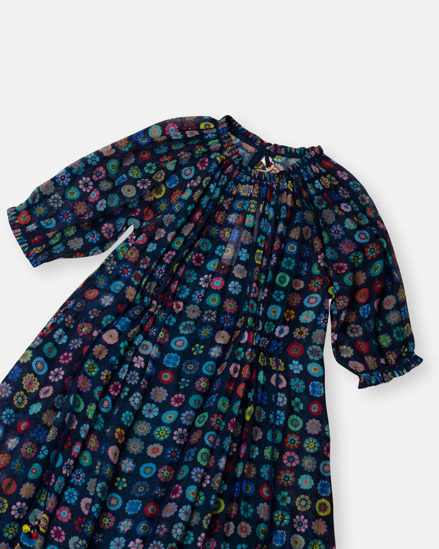 gathered dress