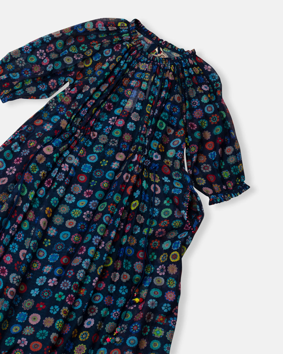 gathered dress