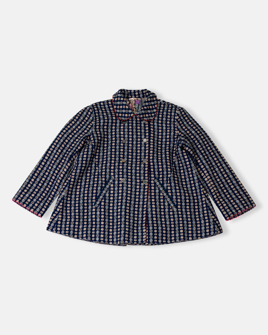 reversible a-line jacket