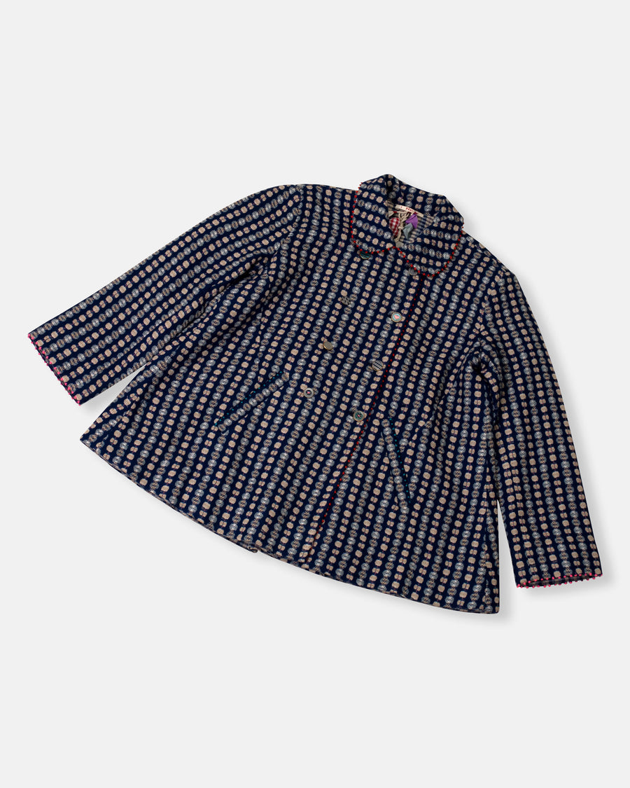 reversible a-line jacket
