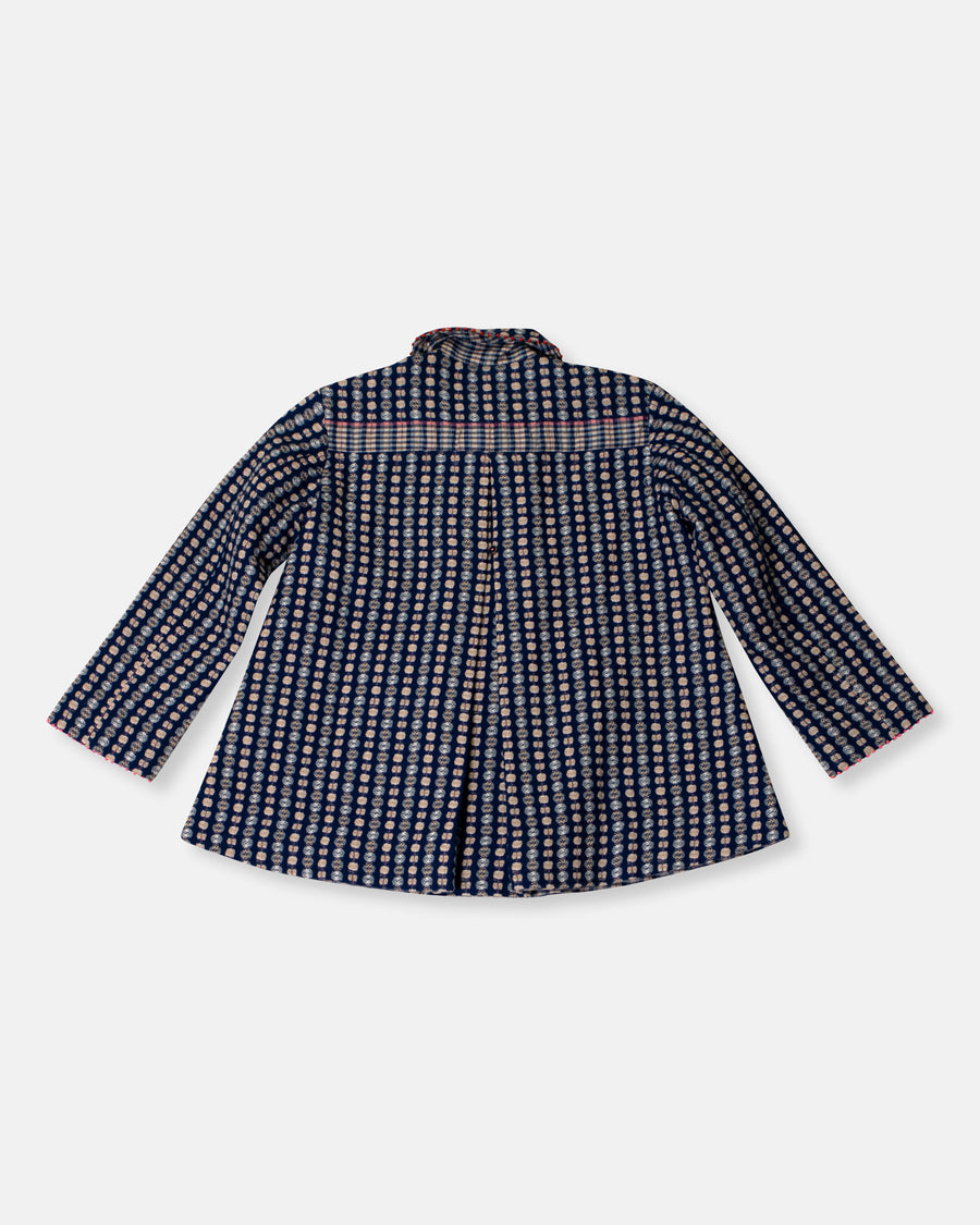 reversible a-line jacket