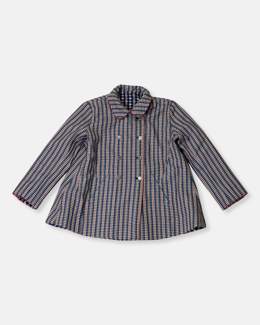 reversible a-line jacket