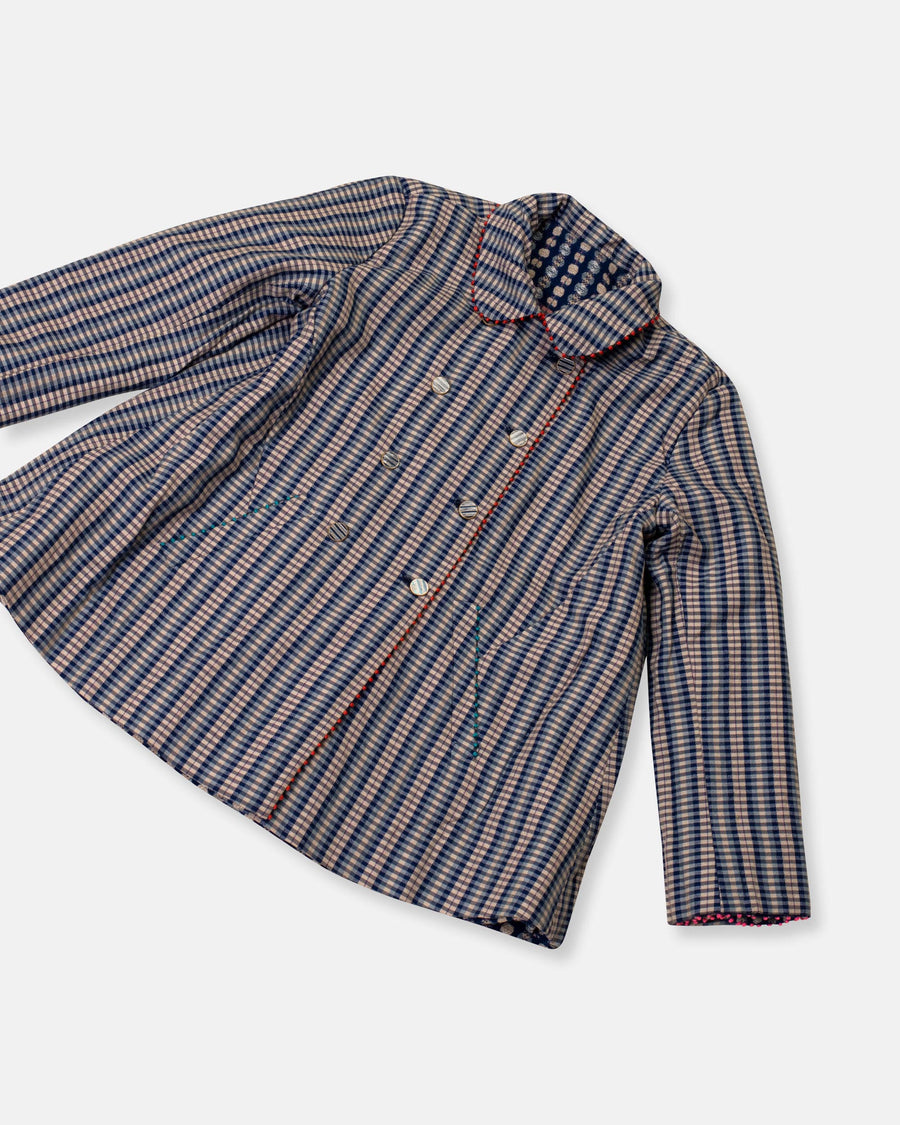 reversible a-line jacket
