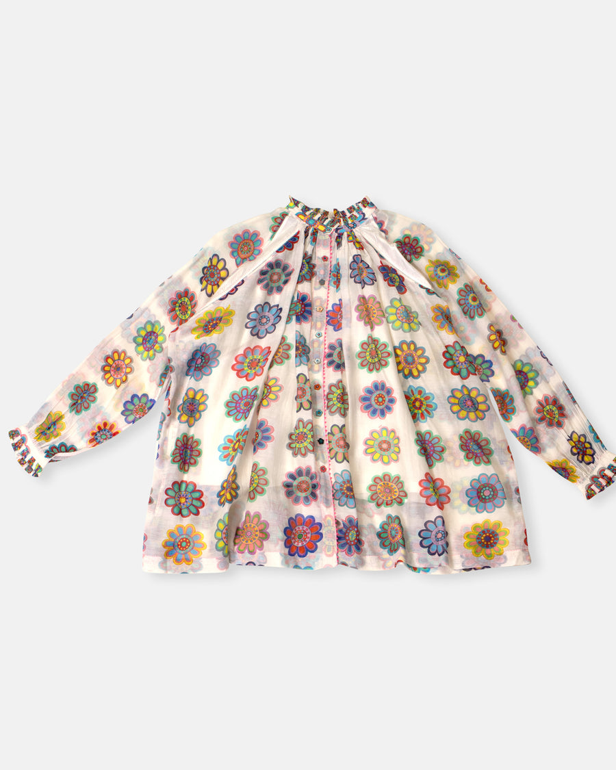 gathered shirt
