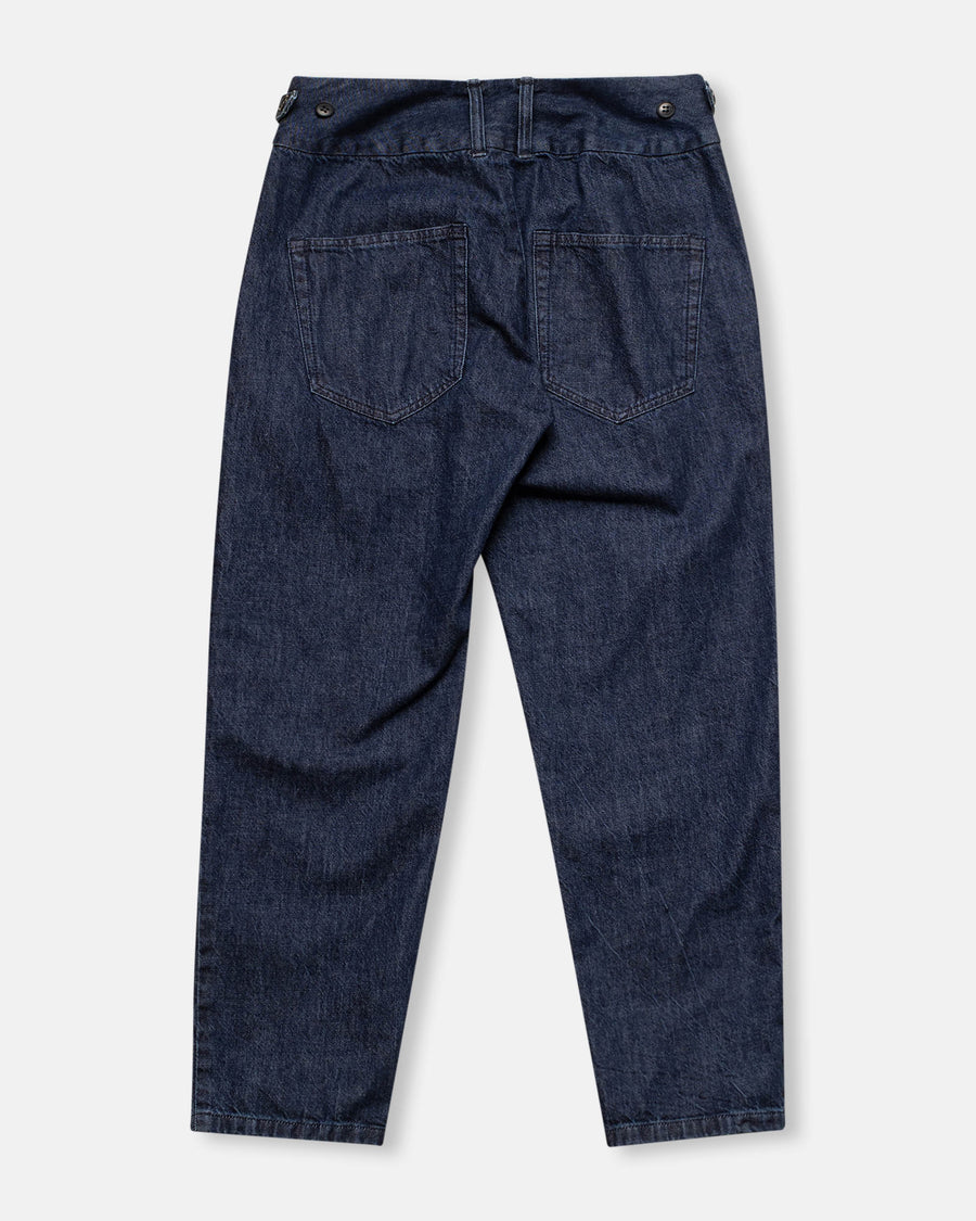 natural denim tapered pants