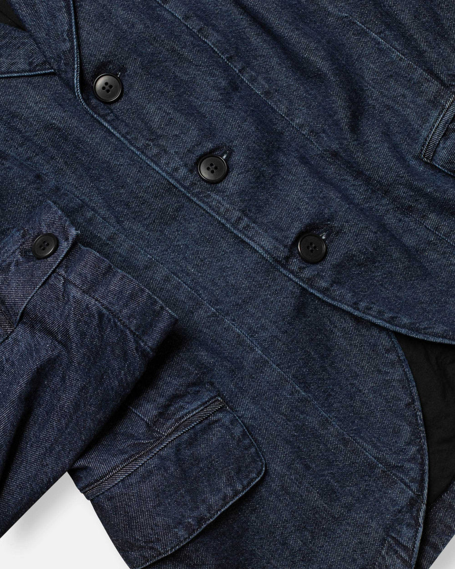 natural denim tailored jacket