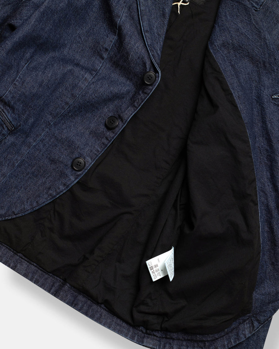 natural denim tailored jacket