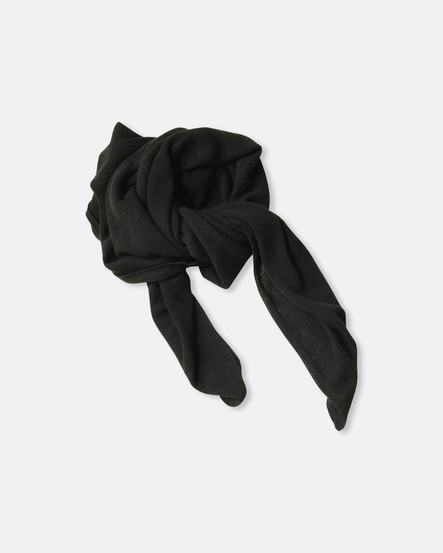 fine wool triangular stole