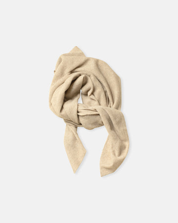 fine wool triangular stole