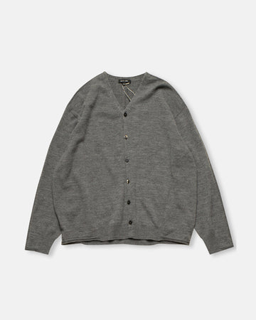 airy wool cardigan