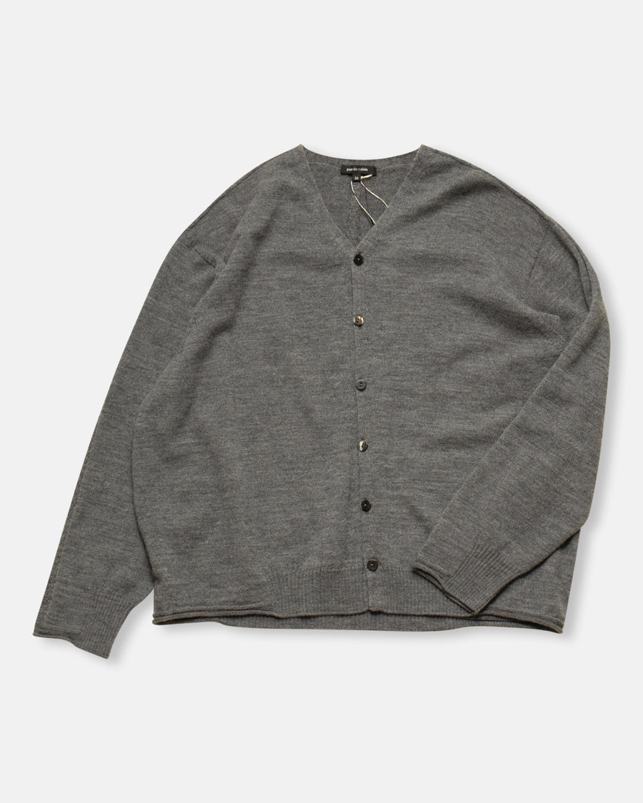 airy wool cardigan
