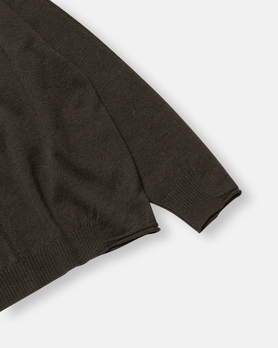 airy wool cardigan