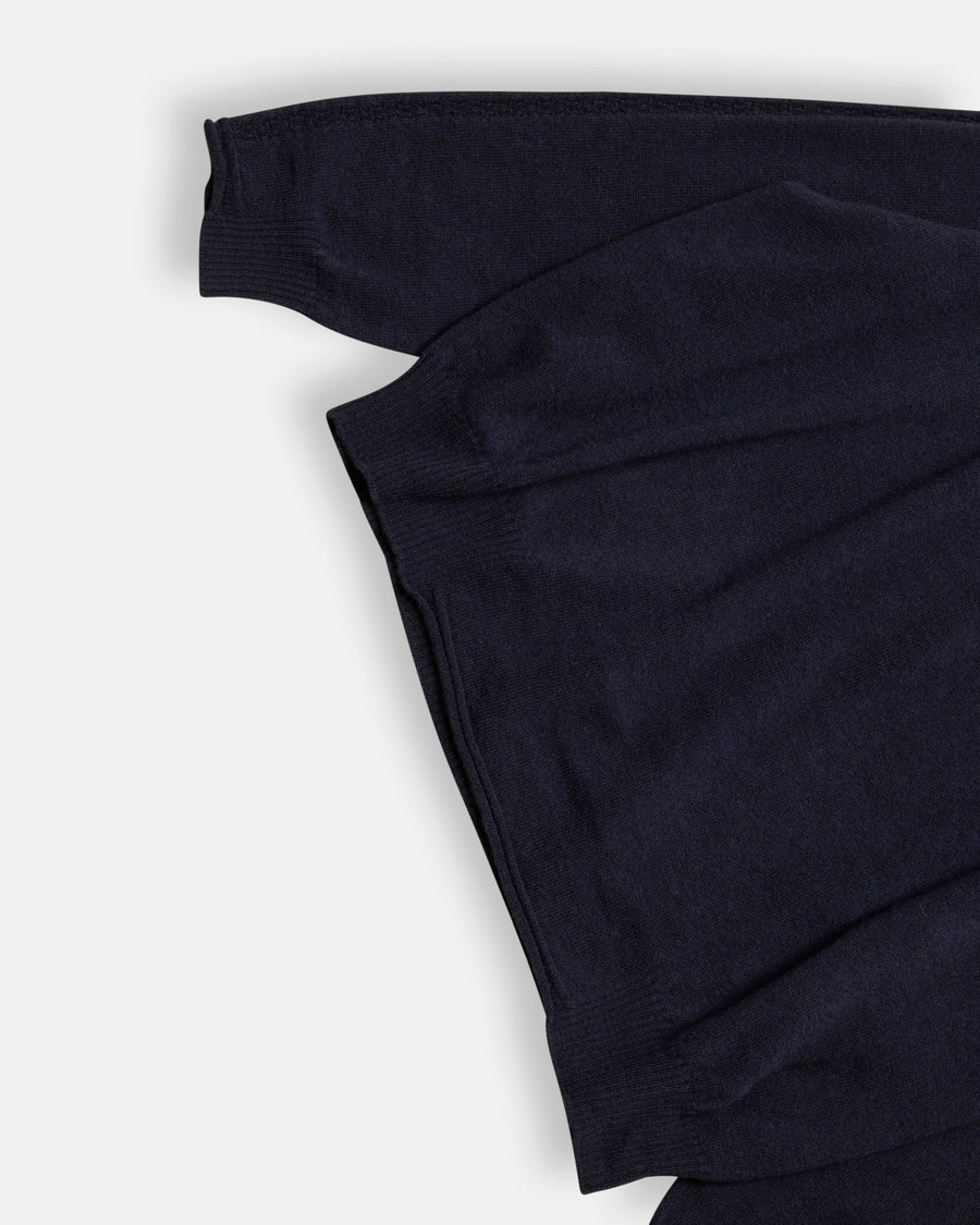 airy wool crew neck pullover