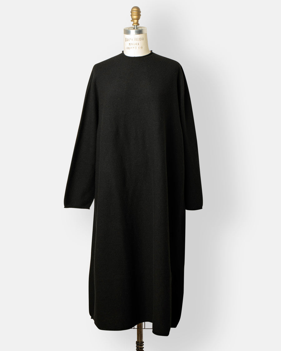 airy wool dress