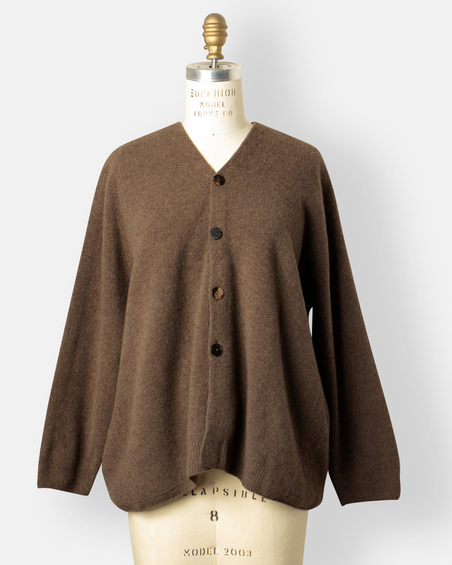 fine wool cardigan