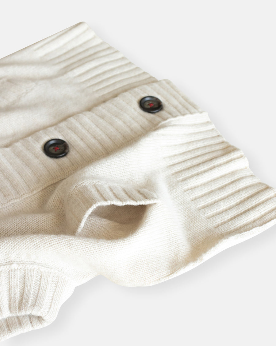 rib trim vest