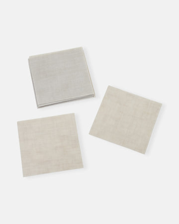 linen coasters (set of 8)