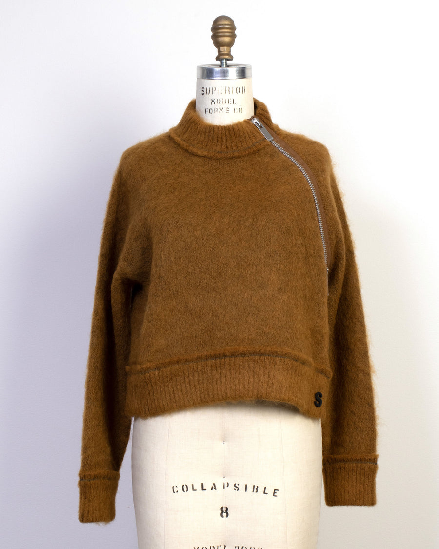 mohair knit pullover