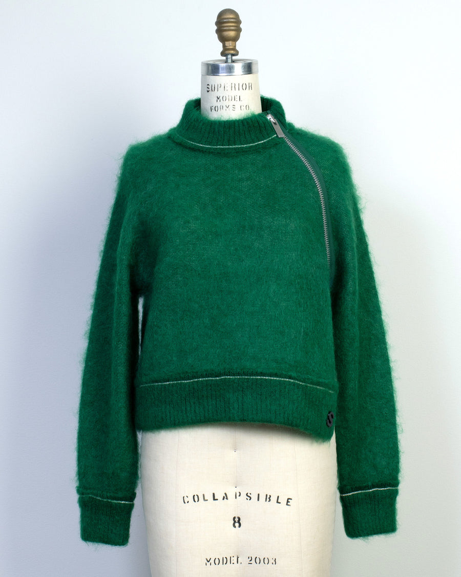 mohair knit pullover