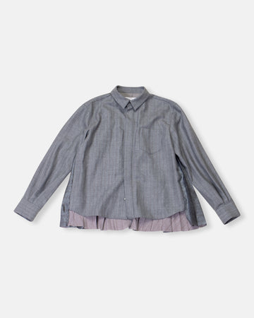 chalk stripe shirt