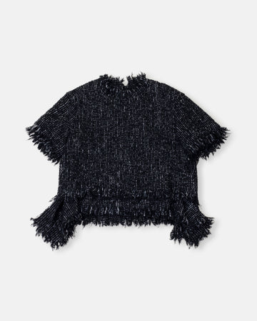 tweed pullover