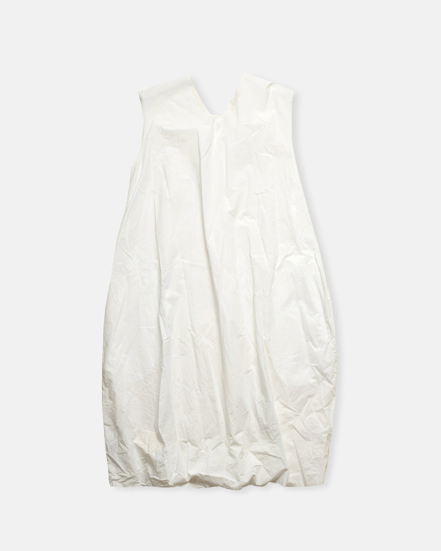 short v-back sleeveless dress