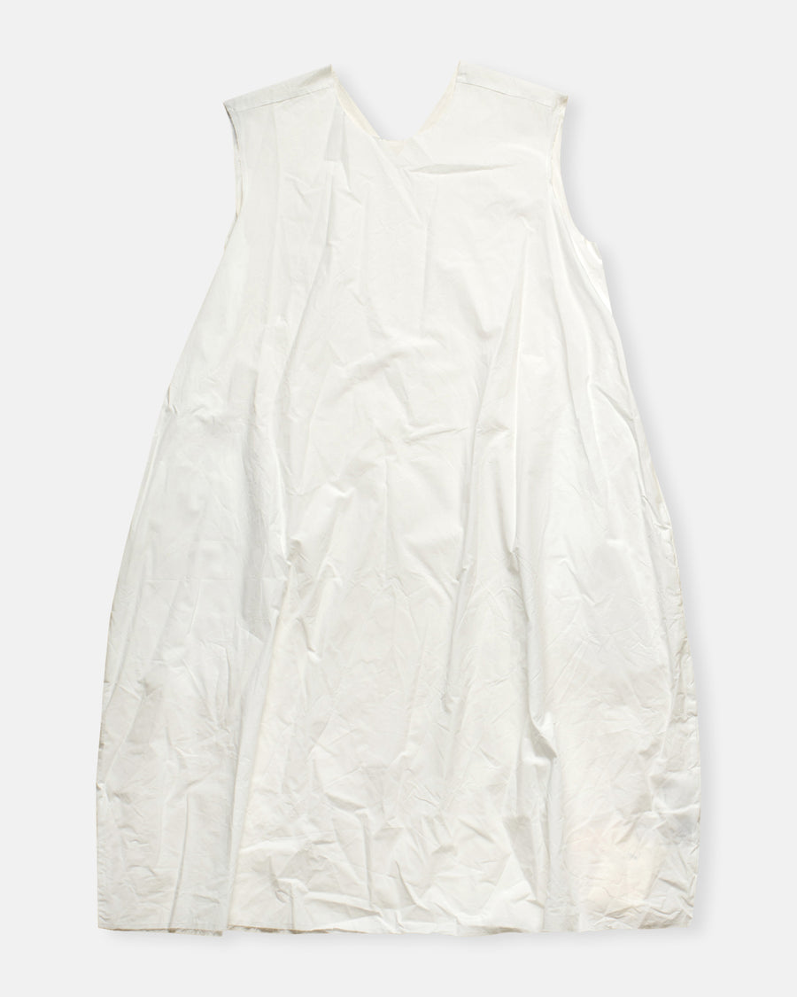 short v-back sleeveless dress
