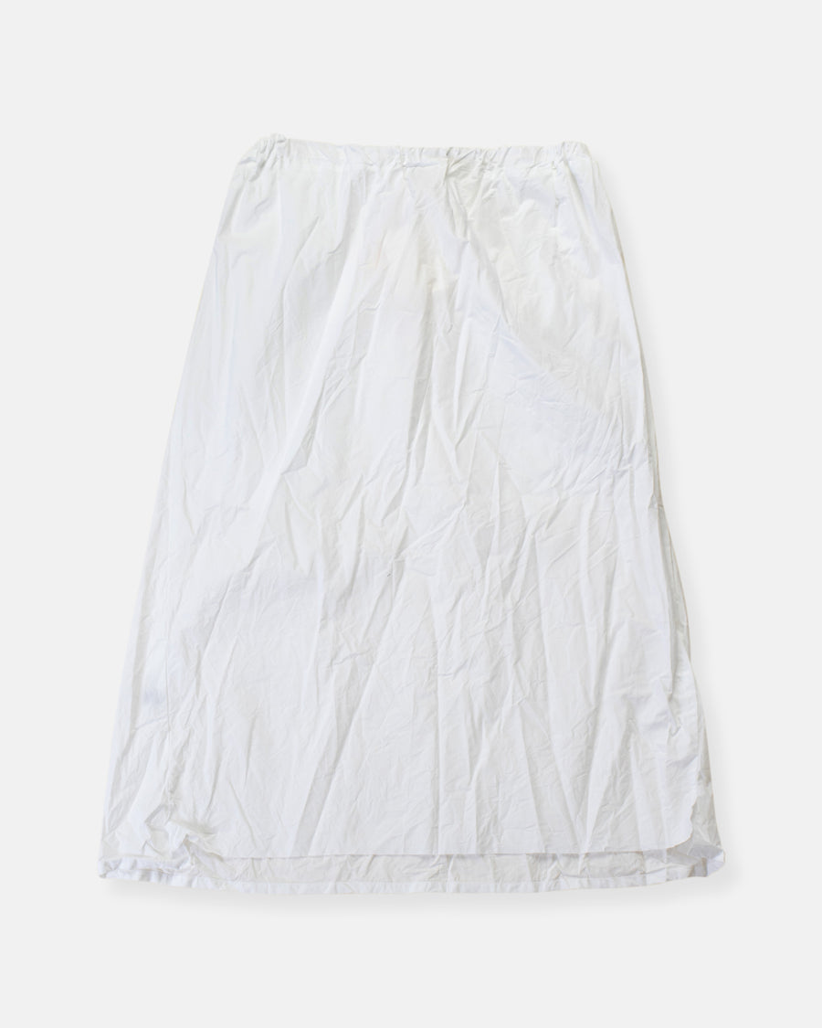 medium long two pockets twisted skirt