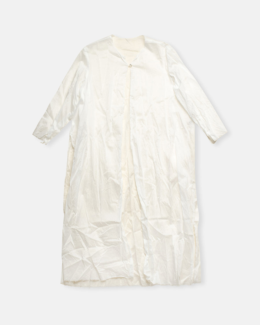 open front 3/4 sleeve short tunic